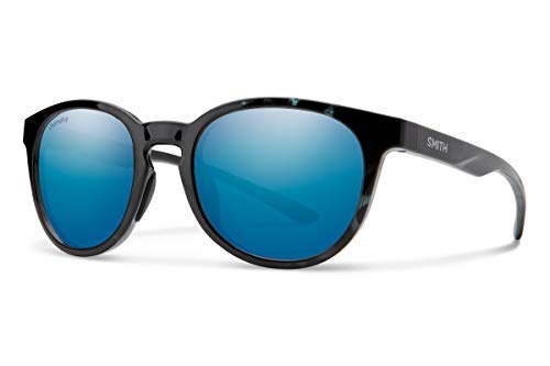 Smith Eastbank Sunglasses Black Ice Tort/ChromaPop Polarized Blue Mirror