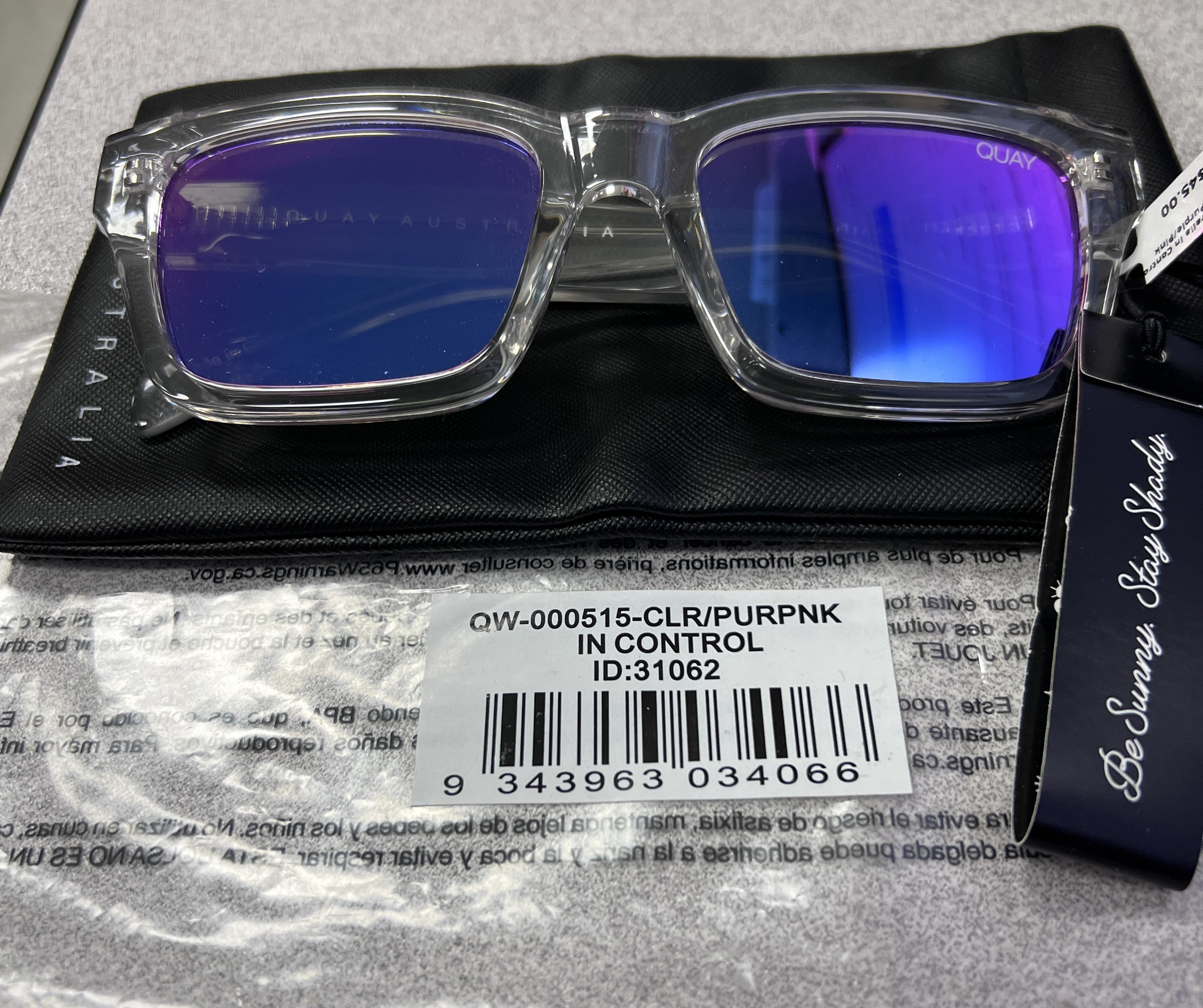 Quay In Control Womens Sunglasses