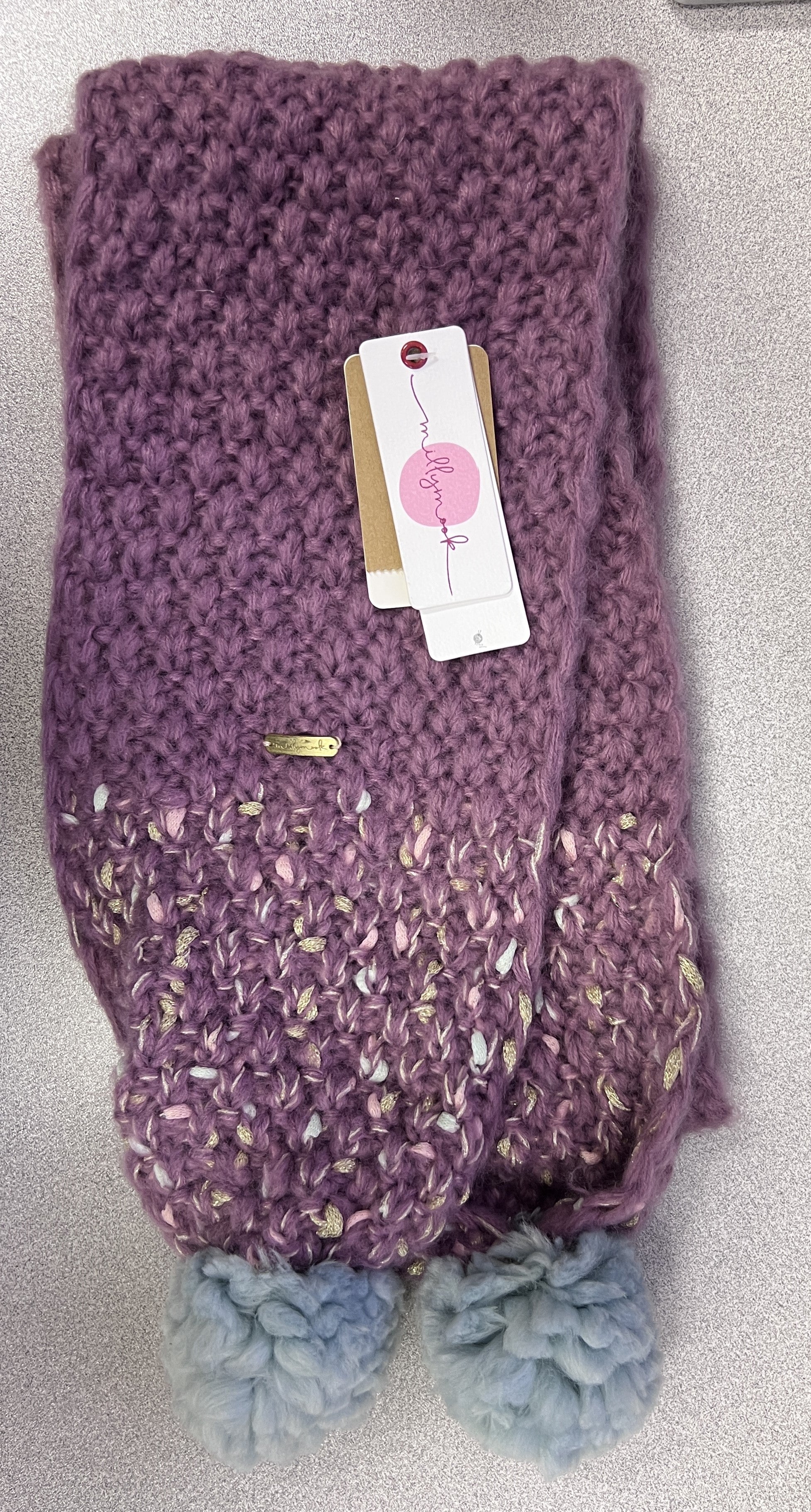 Millymook Girls Scarf Sofia Grape