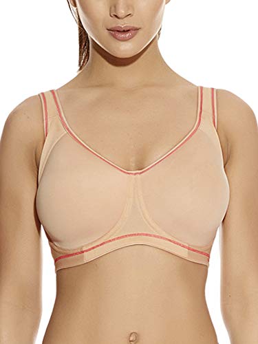 Freya Women's Active Underwire Moulded Sports Bra, Nude, 28G