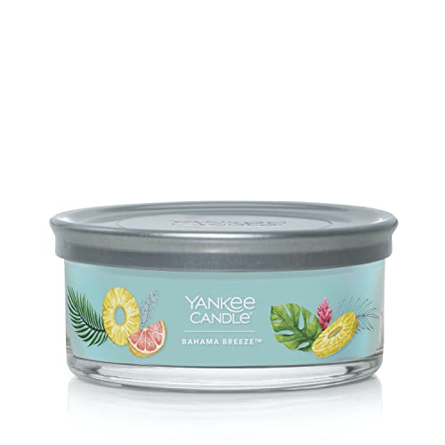 Yankee Candle - Signature Tumbler Candle - 12oz Medium 5-Wick - Bahama Breeze
