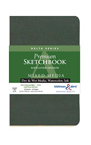 Stillman & Birn - Delta Series Softcover Sketchbook - 5.5 x 8.5 - 270 gsm
