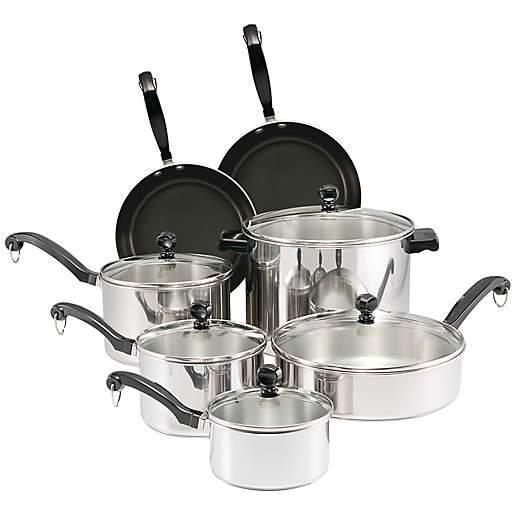 Farberware® Classic Series™ II Stainless Steel 12-Piece Cookware Set