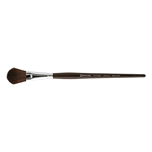 Escoda - Ultimo Series - Artist Watercolor and Acrylic Paint Brush - Synthetic Squirrel - Oval Mop - 3/4 inch