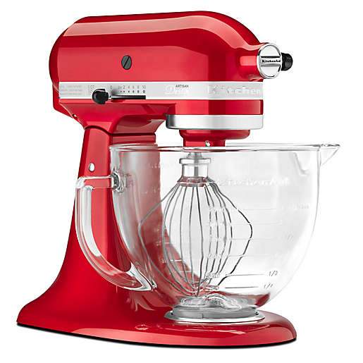 KitchenAid® 5 qt. Artisan® Design Series Stand Mixer with Glass Bowl