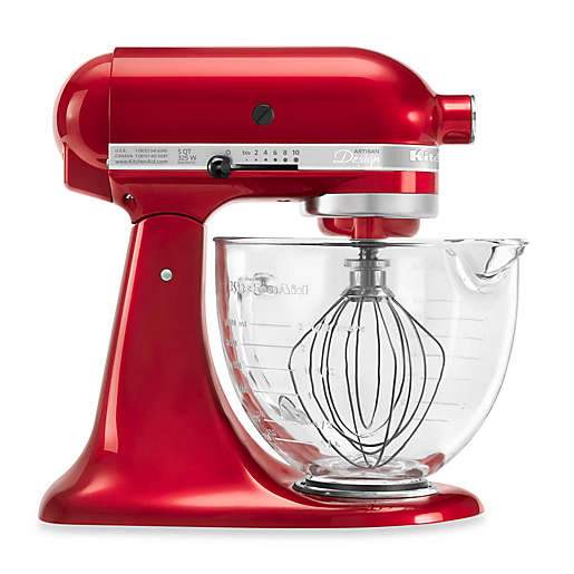 KitchenAid® 5 qt. Artisan® Design Series Stand Mixer with Glass Bowl