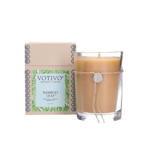 Votivo - Aromatic Home Decor Jar Candle- Bamboo Leaf - 6.8oz