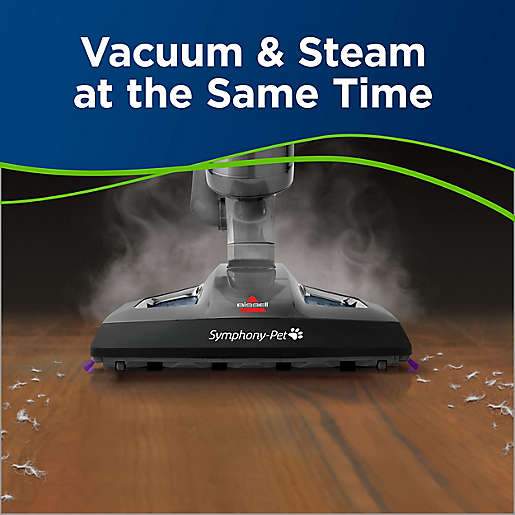 BISSELL® Symphony® Pet All-in-One Vacuum and Steam Mop in Purple