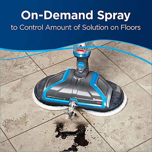 BISSELL® SpinWave™ Plus Hard Floor Mop in Titanium