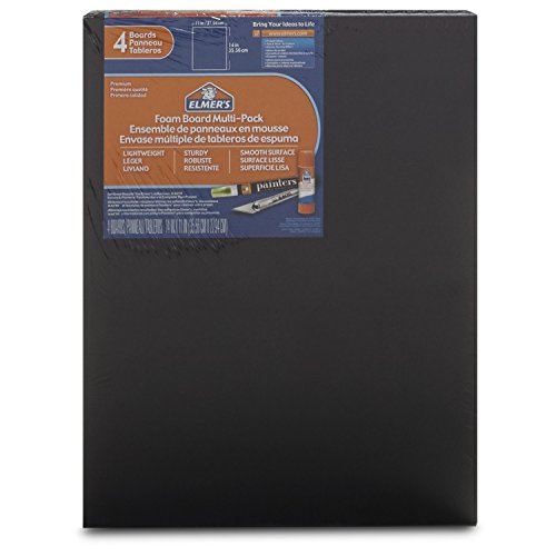 Elmer's - Foam Boards - Black Core - 11 x 14 Inches