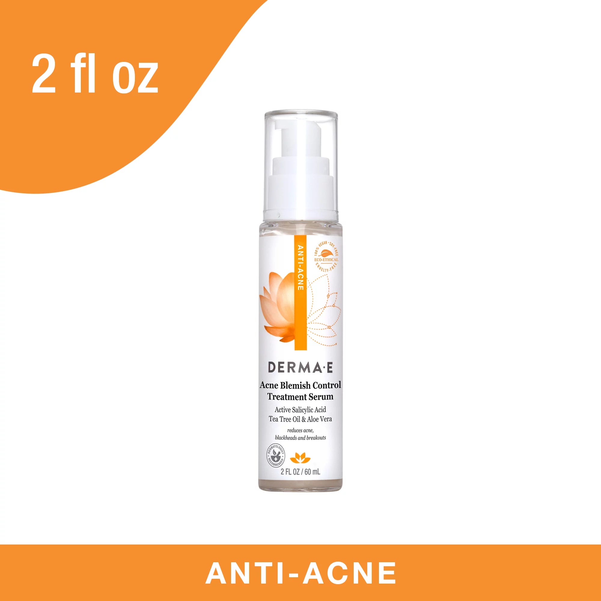 Derma E Acne Blemish Control Treatment Serum 2 oz.