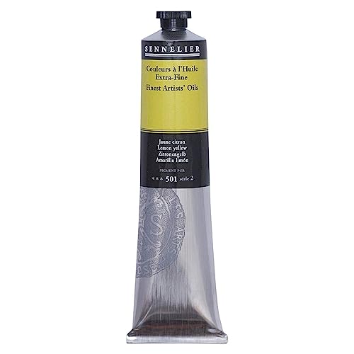 Sennelier - Artists Color Oil Paint - 6.76 Fl Oz - Lemon Yellow S2