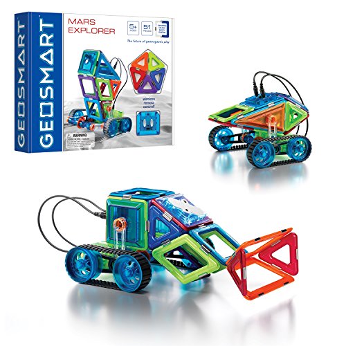 GeoSmart - Mars Explorer STEM-Focused Vehicle Building Set - 51 pcs