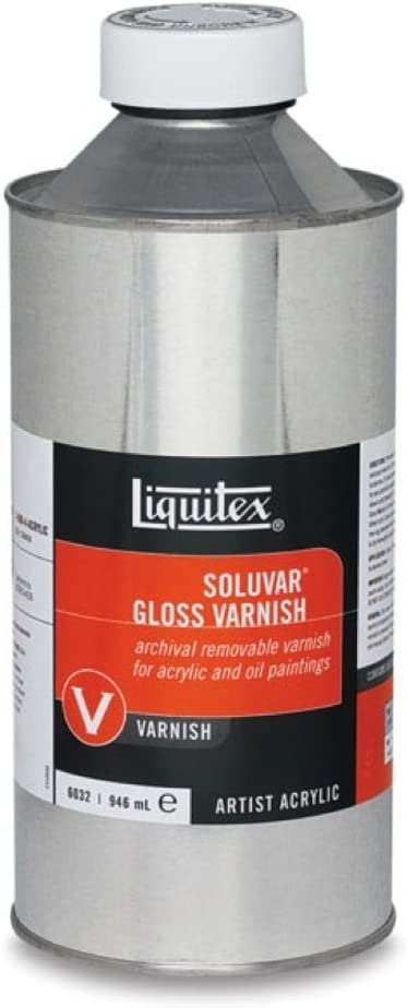 SOLUVAR GLOSS VARNISH 32OZ