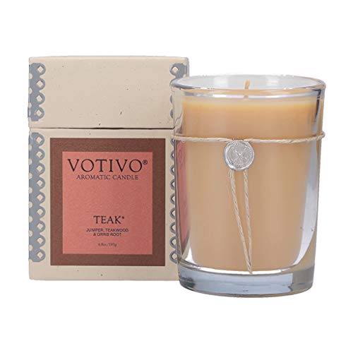 Votivo - Aromatic Candle - Teak - 6.8oz