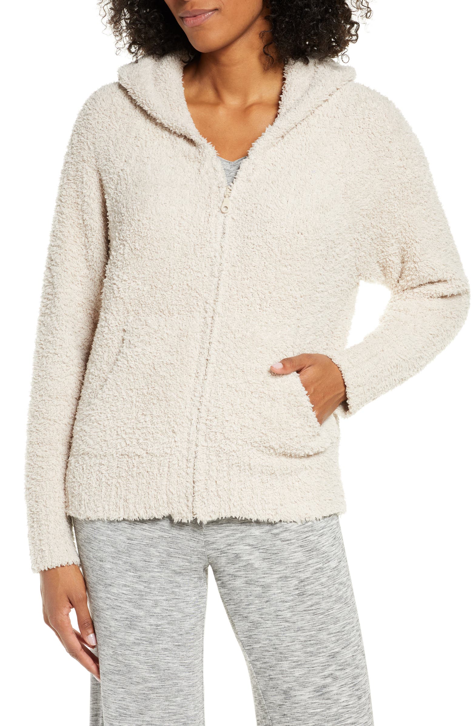 BAREFOOT DREAMS® CozyChic™ Zip Hoodie