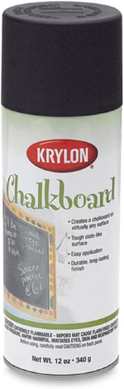 Krylon Special Purpose Black Chalkboard Spray 12 oz.