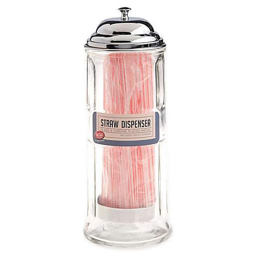 TableCraft® Straw Dispenser with Straws