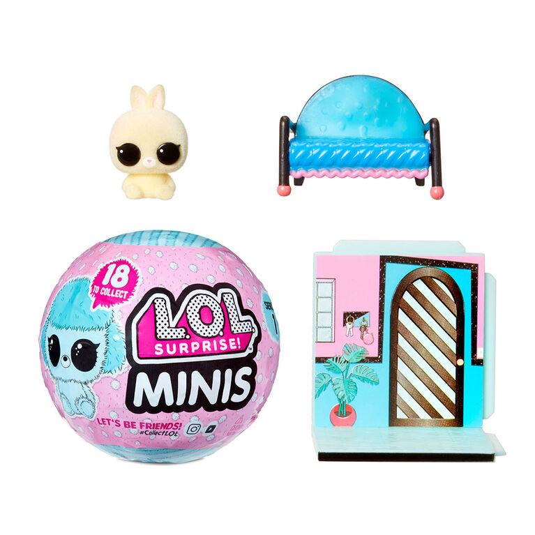 L.O.L. Surprise! Minis with 5+ Surprises - Fuzzy Tiny Animals, Collect to Build a Tiny House