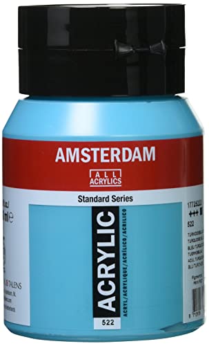 Amsterdam - AAC STD 500ML TURQ BLUE - Turquoise Blue - 16.9 Fl Oz