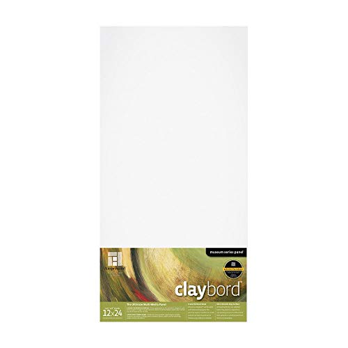 Ampersand Art Supply - Claybord Panels - 12X24 Inch