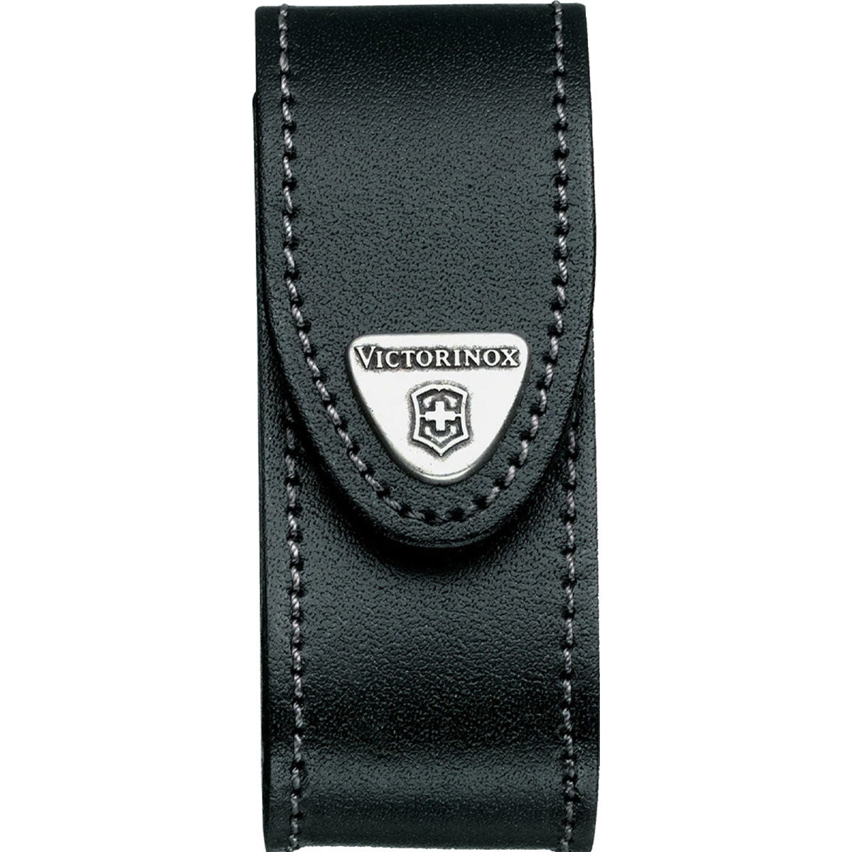 Belt Pouch, Leather, 98 mm, Black