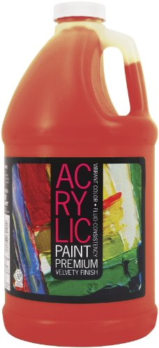 PRO ART - Acrylic Paint - Hansa Red - 64 fl. oz.