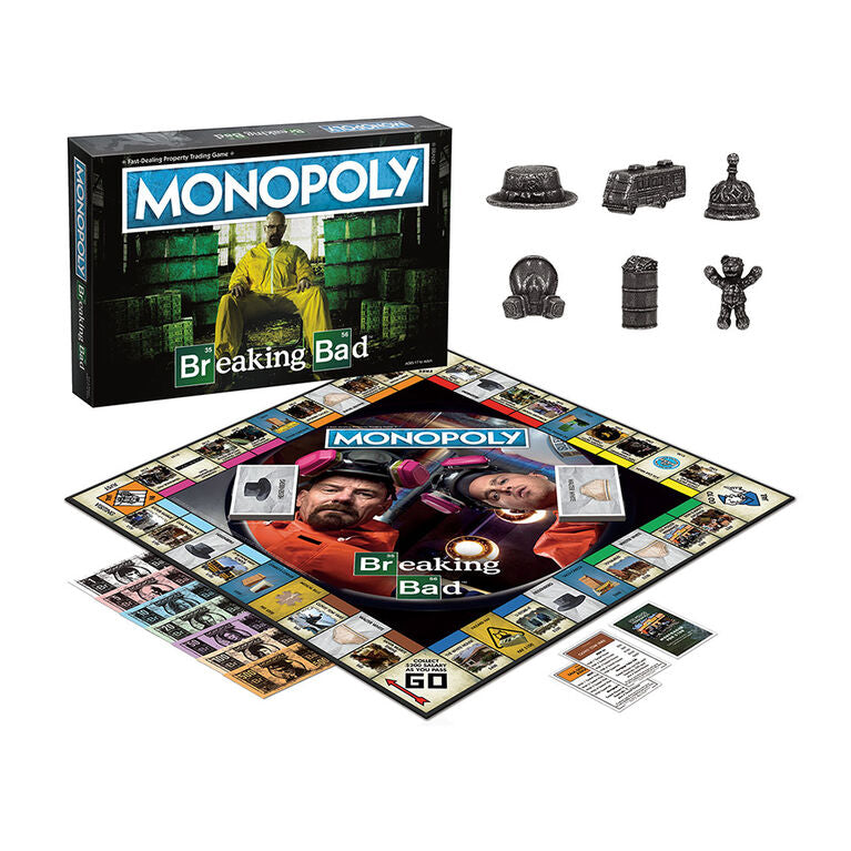 MONOPOLY: Breaking Bad Board Game - English Edition