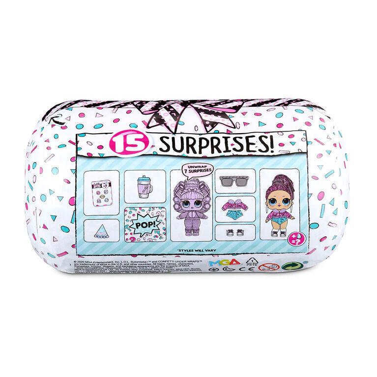 L.O.L. Surprise! Confetti Present Surprise - Re-released Doll with 15 Surprises