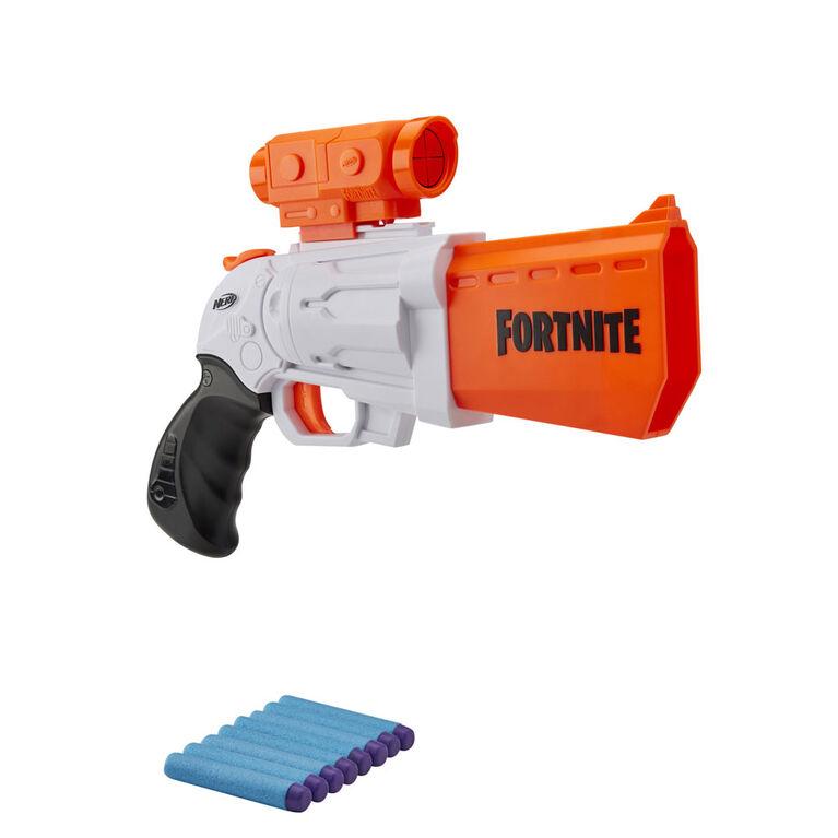 Nerf Fortnite SR Blaster - 4-Dart Hammer Action
