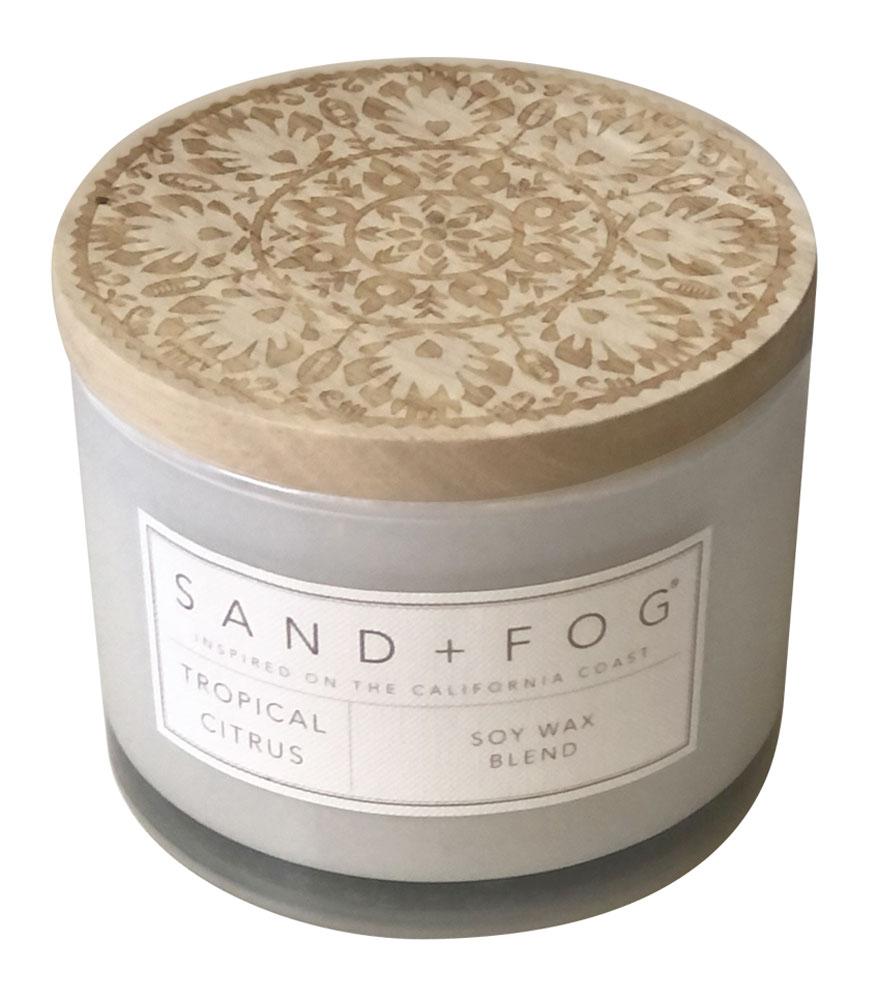 Sand + Fog Tropical Citrus scented candle