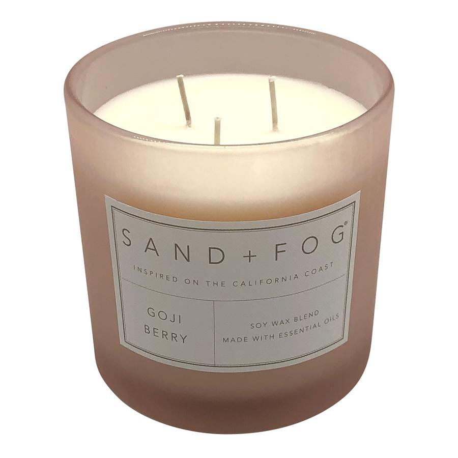 Sand + Fog Goji Berry scented candle