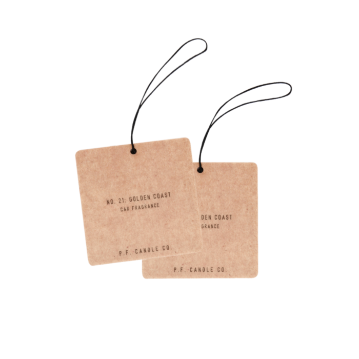 Golden Coast– Car Fragrance 2-Pack