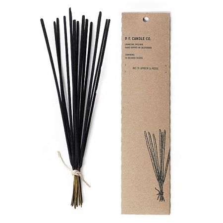 P.F. Candle Co. - Amber & Moss Incense