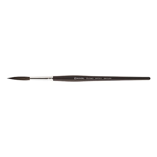 Escoda - Ultimo Series - Artist Watercolor and Acrylic Paint Brush - Synthetic Squirrel - Rigger - Size 6