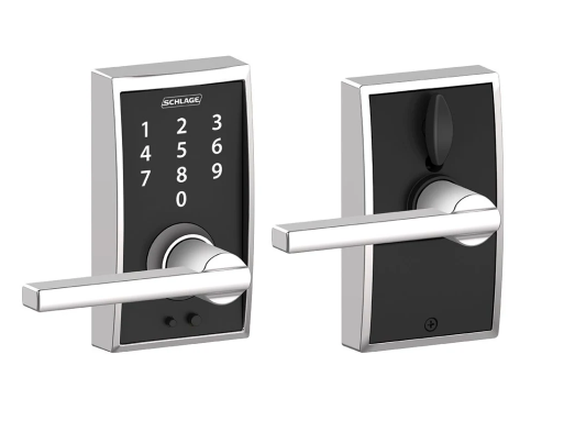 Schlage Century Touch Entry Leverset with Latitude Lever