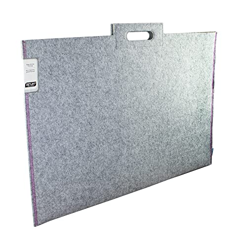 Profolia - Itoya Midtown Large Format Artwork Carrier Bag - Grey/Purple - 23x31"