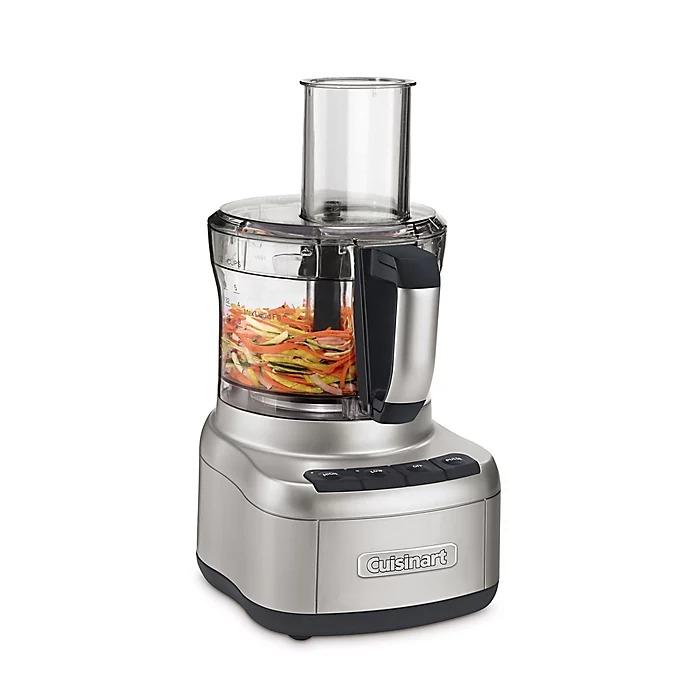 Cuisinart® Elemental 8-Cup Food Processor with 3-Cup Bowl in Gunmetal