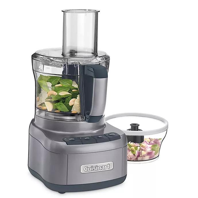 Cuisinart® Elemental 8-Cup Food Processor with 3-Cup Bowl in Gunmetal
