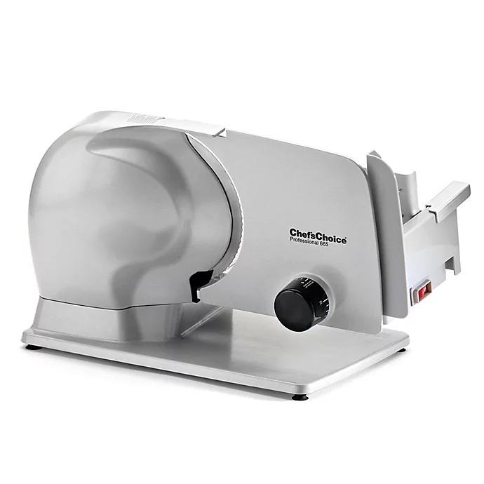 Chef's Choice® Model M665 Professional Electric Food Slicer in Silver
