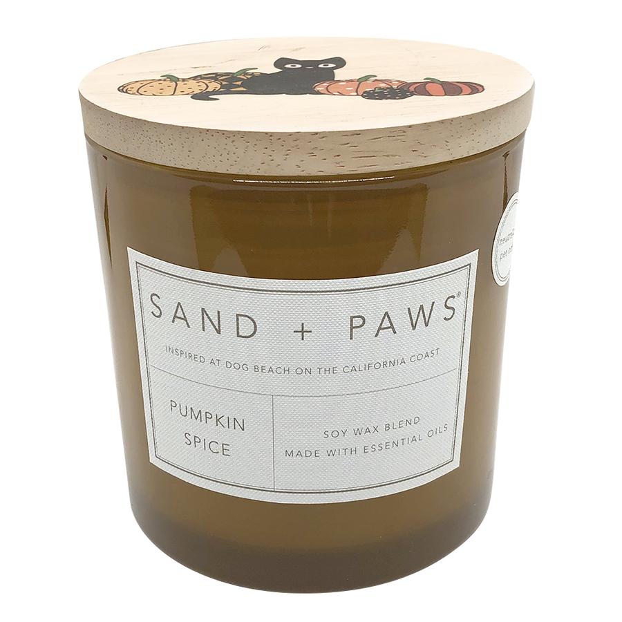 Sand + Paws Pumpkin Spice scented candle