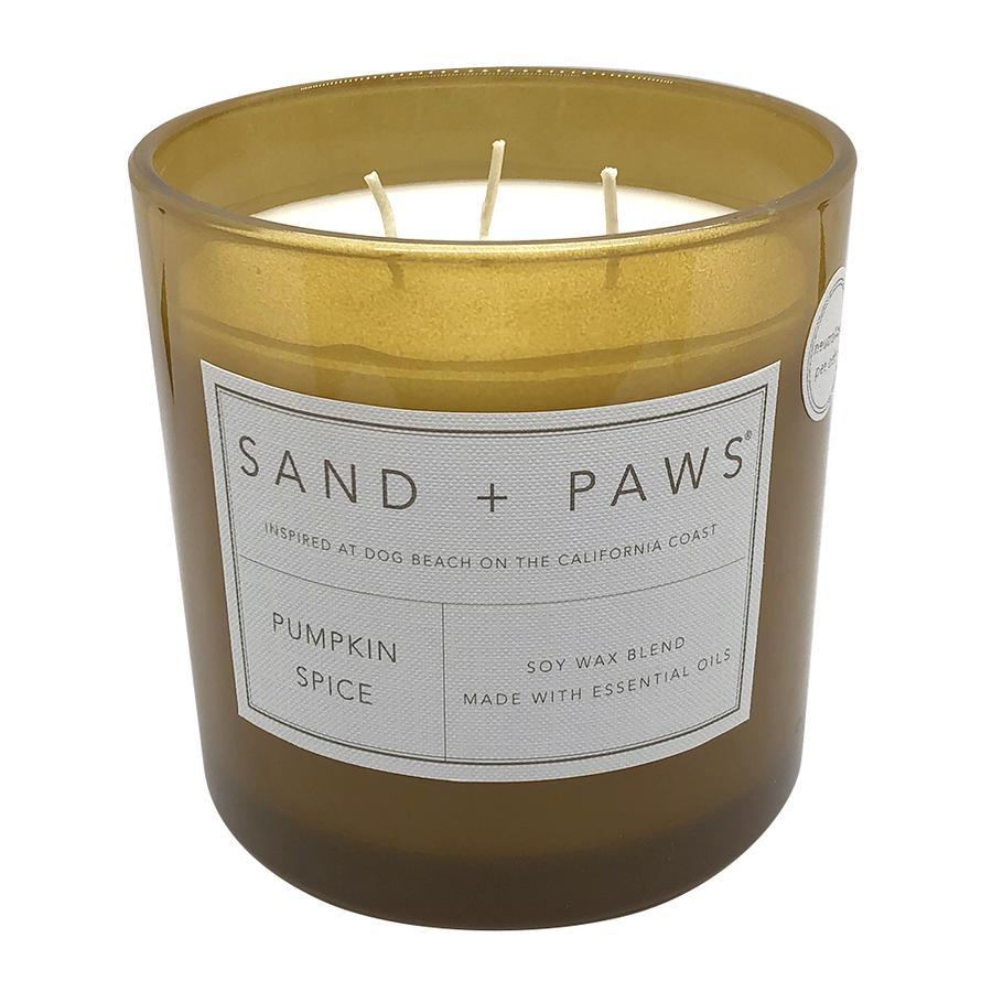 Sand + Paws Pumpkin Spice scented candle