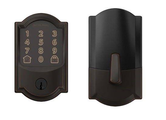 Schlage Encode WiFi Enabled Electronic Keypad Deadbolt with Camelot Trim