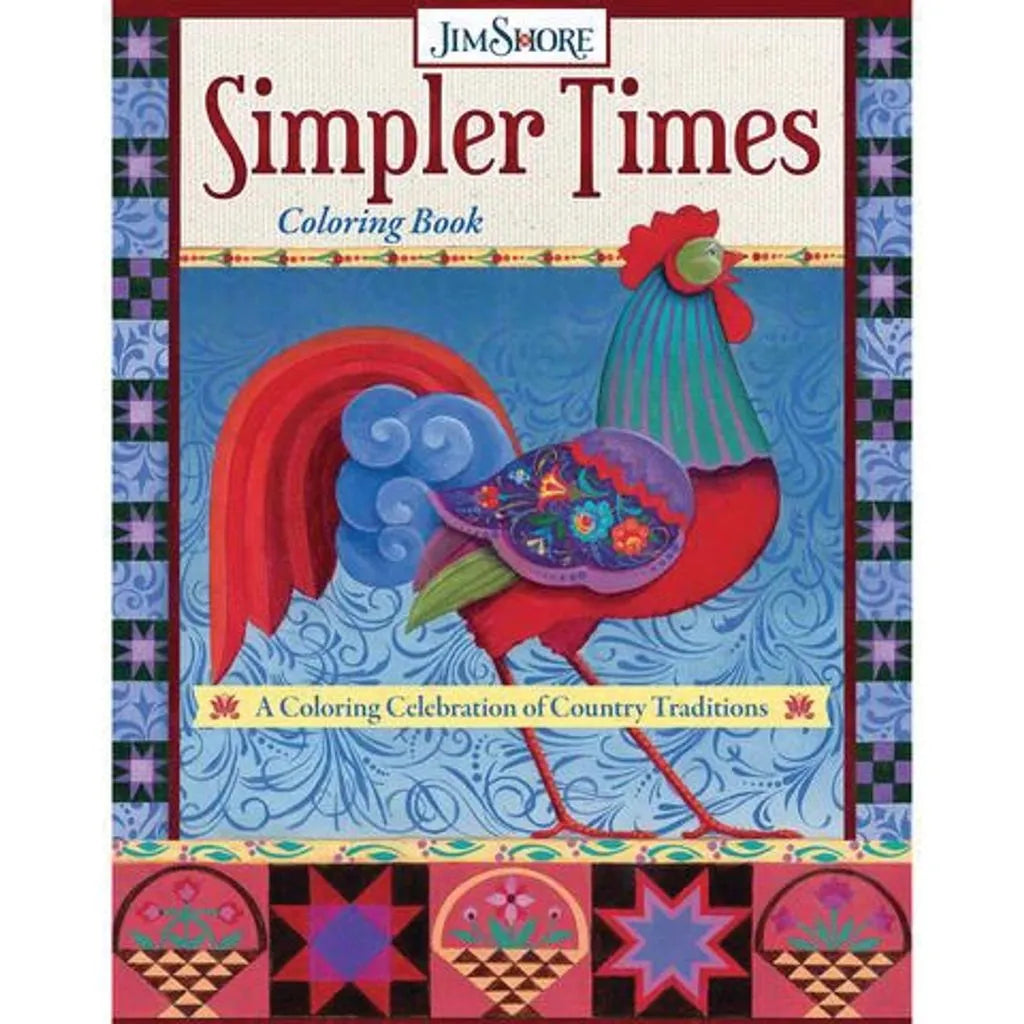 Simpler Times Coloring Book
