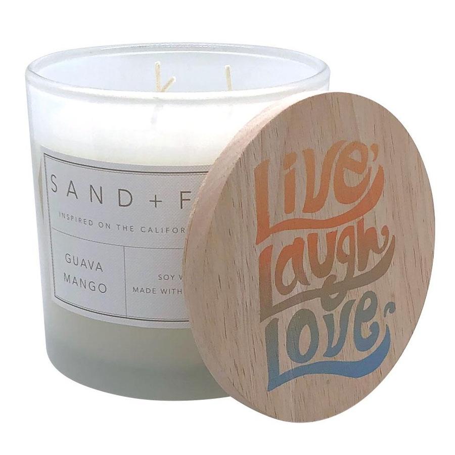 Sand + Fog Guava Mango scented candle