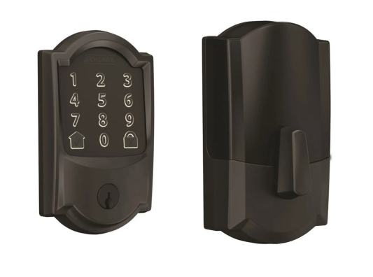 Schlage Encode WiFi Enabled Electronic Keypad Deadbolt with Camelot Trim