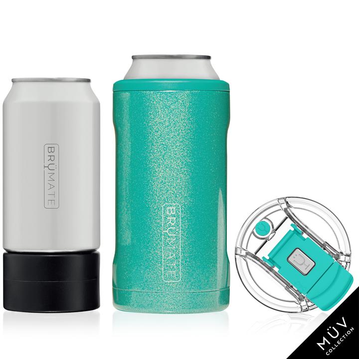 HOPSULATOR TRÍO MÜV 3-IN-1 | GLITTER PEACOCK (16OZ/12OZ CANS)