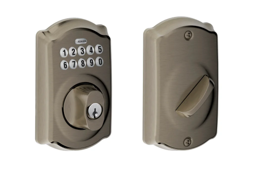 Schlage Camelot Electronic Keypad Single Cylinder Deadbolt