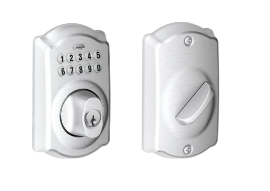 Schlage Camelot Electronic Keypad Single Cylinder Deadbolt