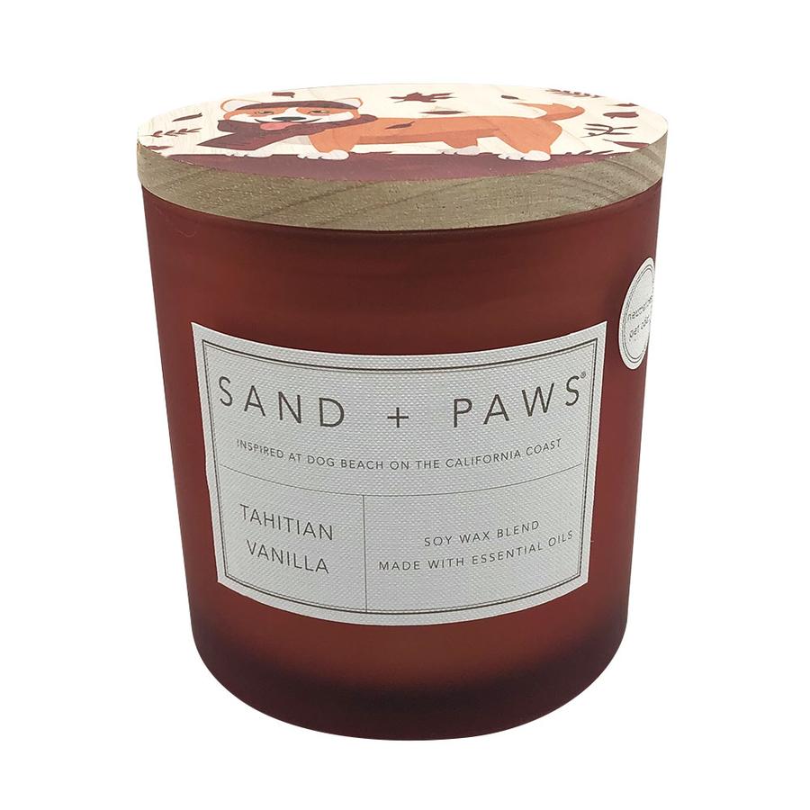 Sand + Paws Tahitian Vanilla scented candle